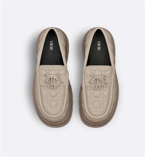 dior buffalo|Dior Buffalo Loafer Beige Cannage Kumo Leather .